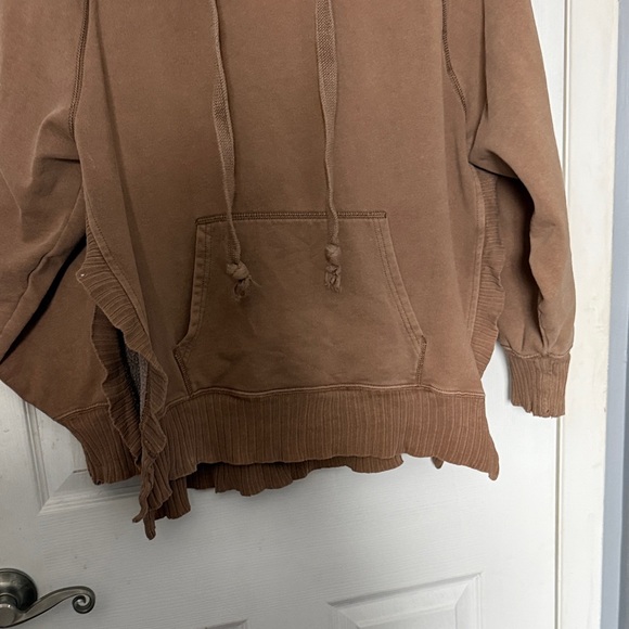 American Eagle Outfitters Beige Pullover Hoodie - Picture 3 of 6